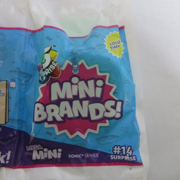 SONIC DRIVE IN WACKY PACK Mini Brands #14 Glow in Dark Visor Unopened Rare - Picture 2 of 7